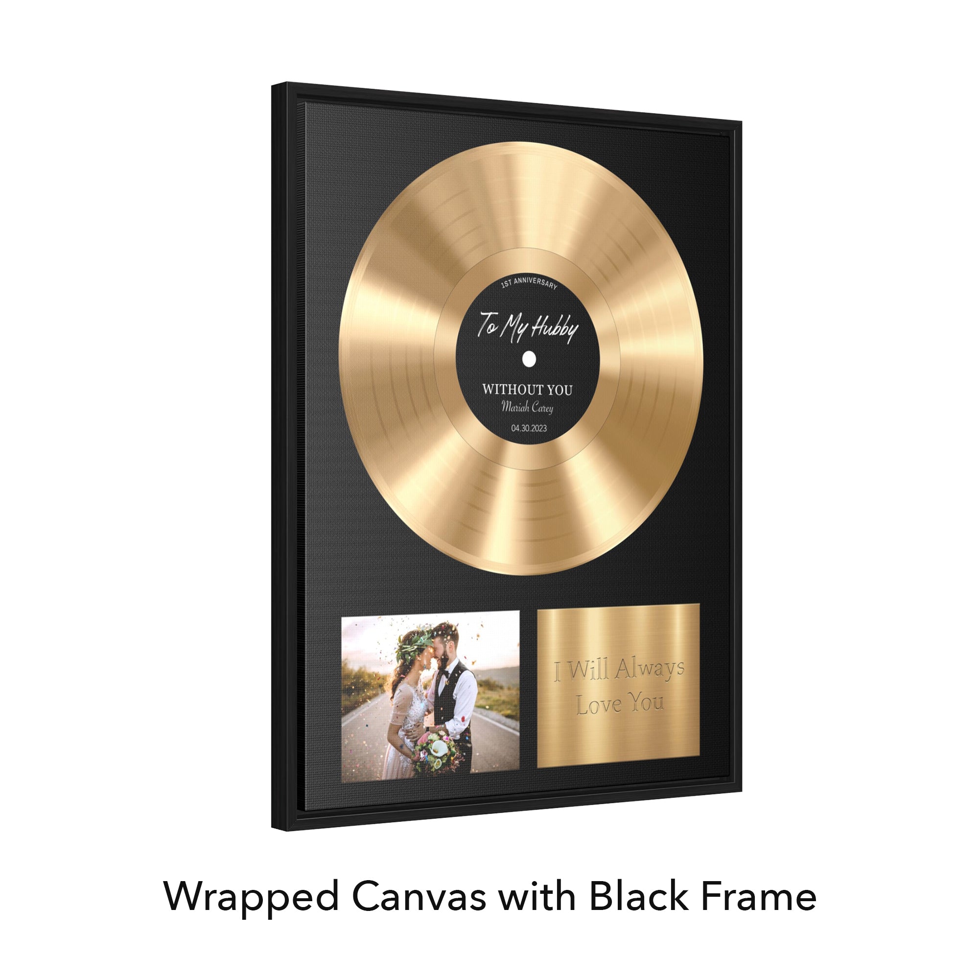 First Dance Lyrics On Canvas