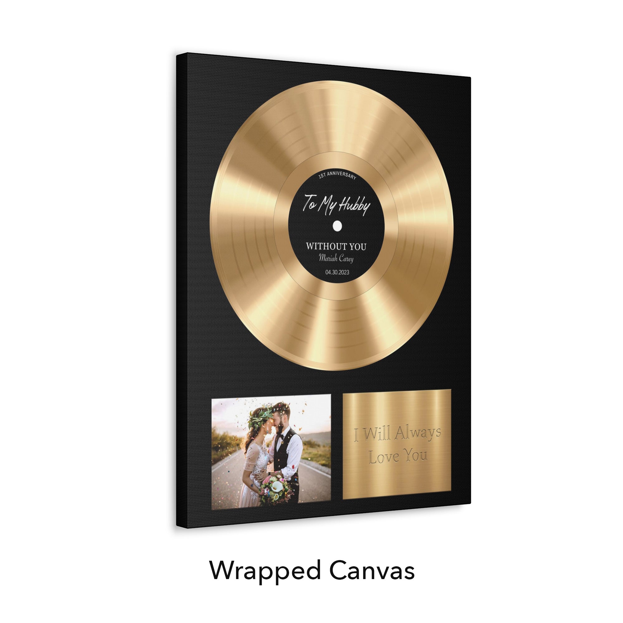 First Dance Lyrics On Canvas