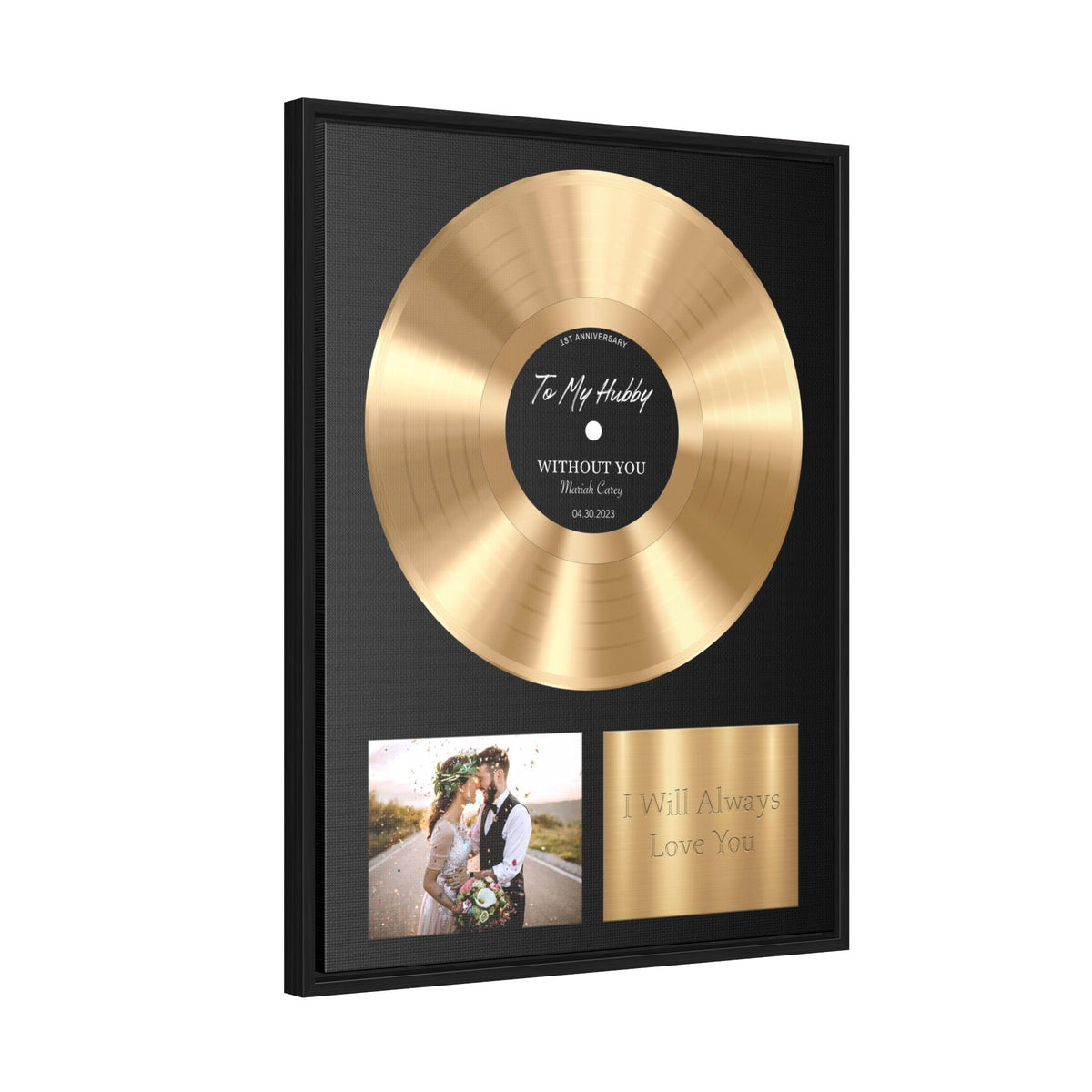 First Dance Lyrics On Canvas