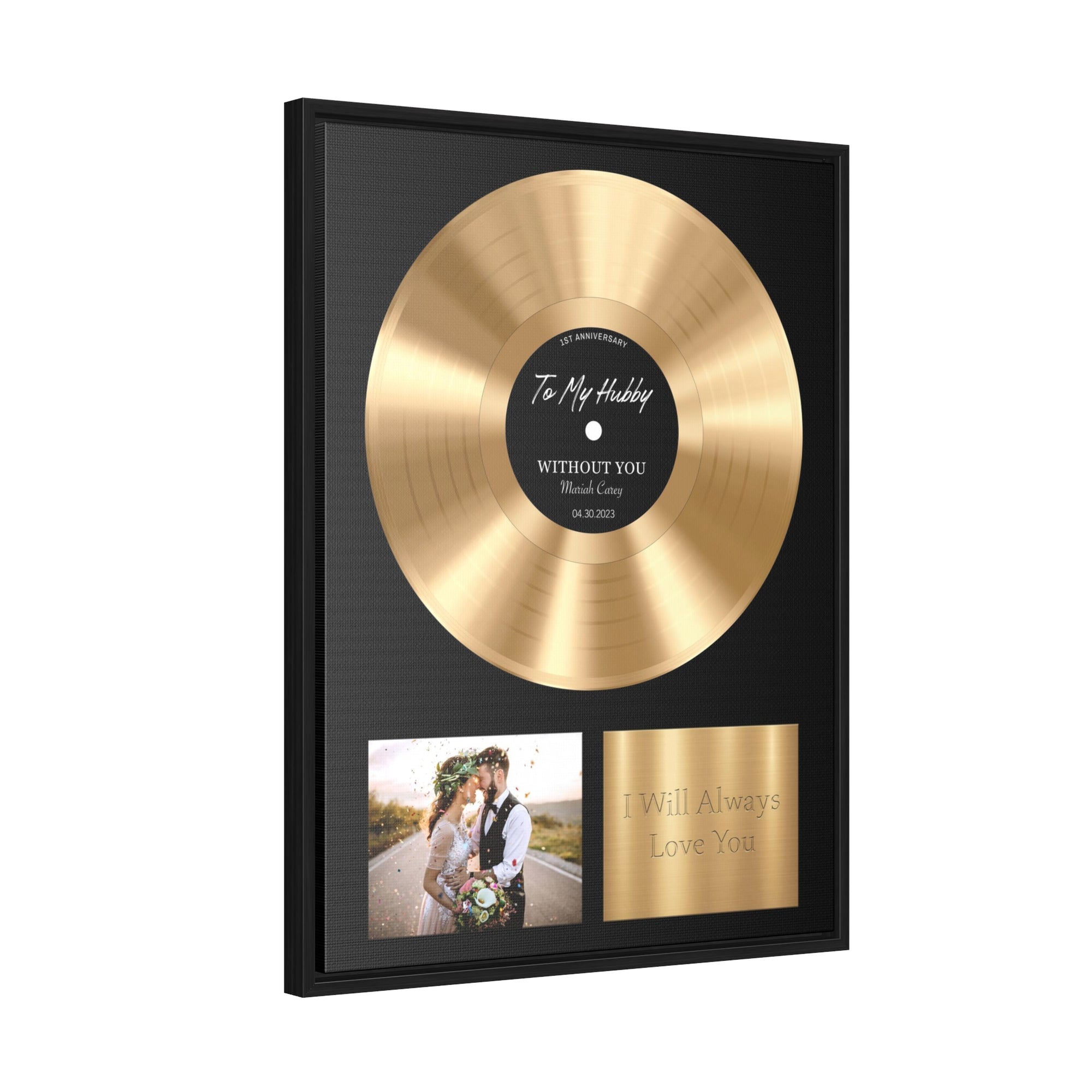 First Dance Lyrics On Canvas